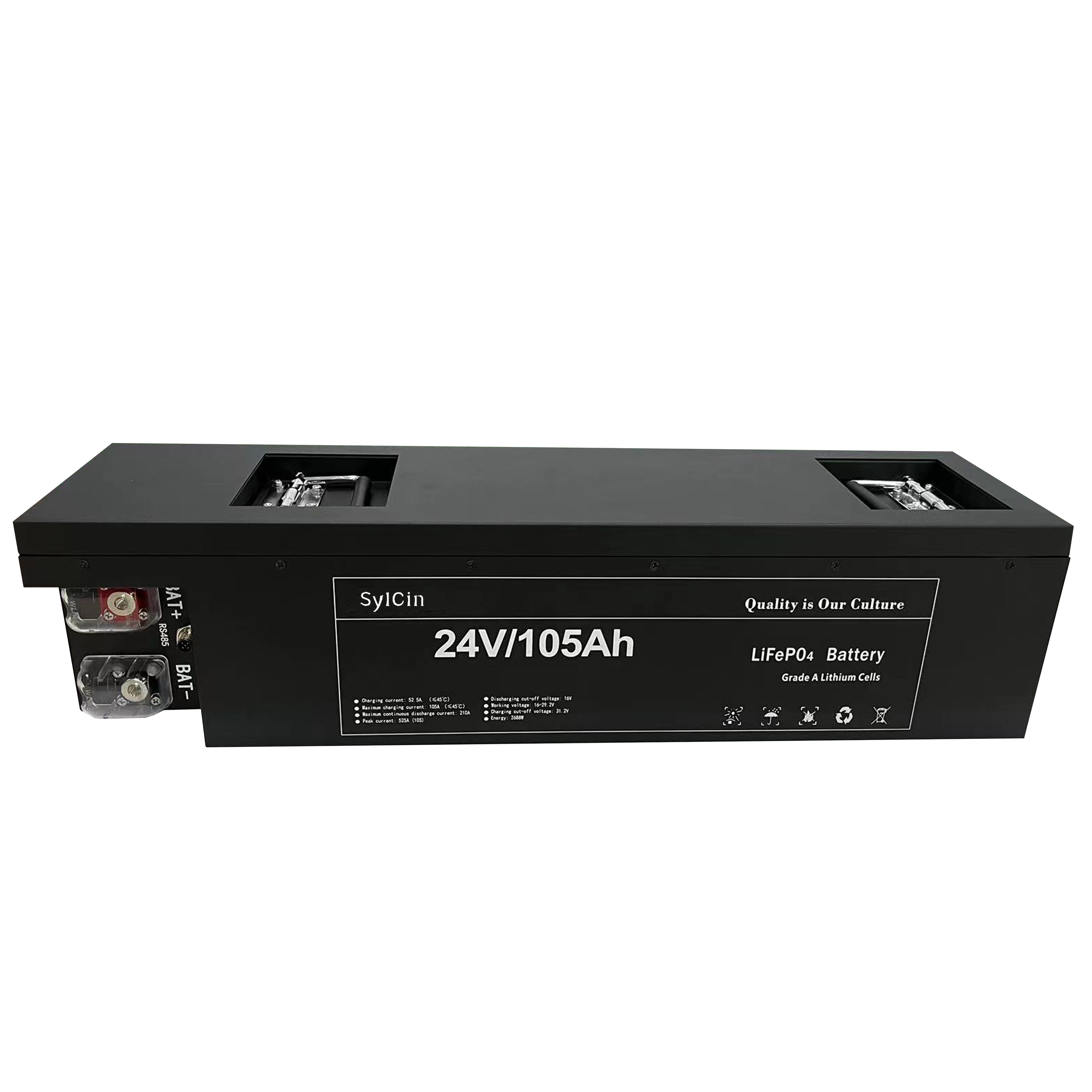 24V 105Ah Lithium Battery